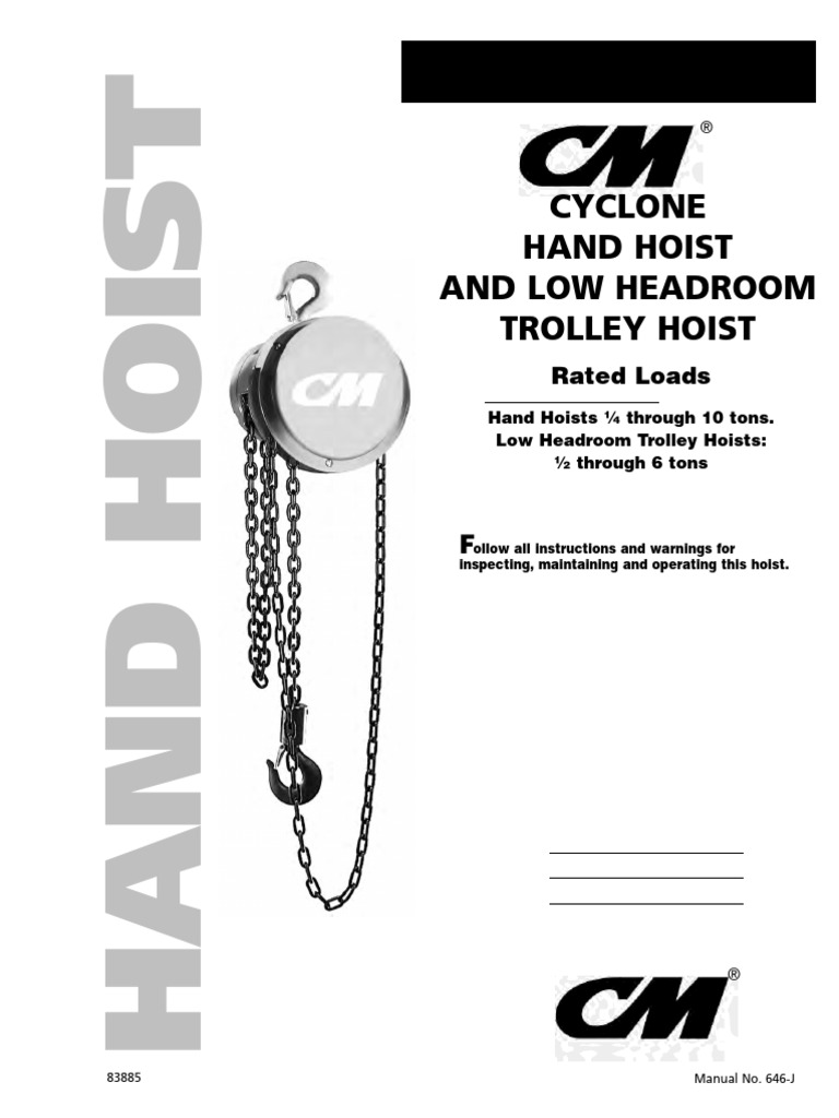 cyclone-manual | PDF | Bearing (Mechanical) | Length