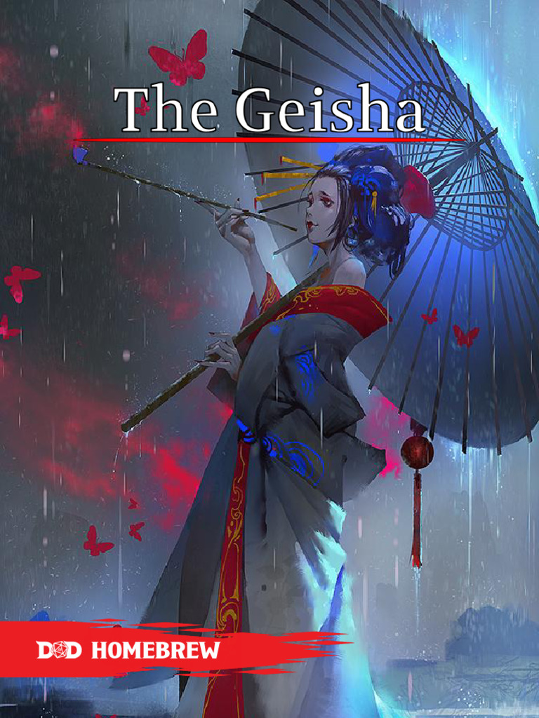 Geisha v.1.2 Classes of Sokoku | PDF