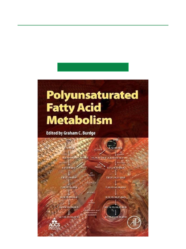 Polyunsaturated Fatty Acid Metabolism Secure Ebook Download | PDF
