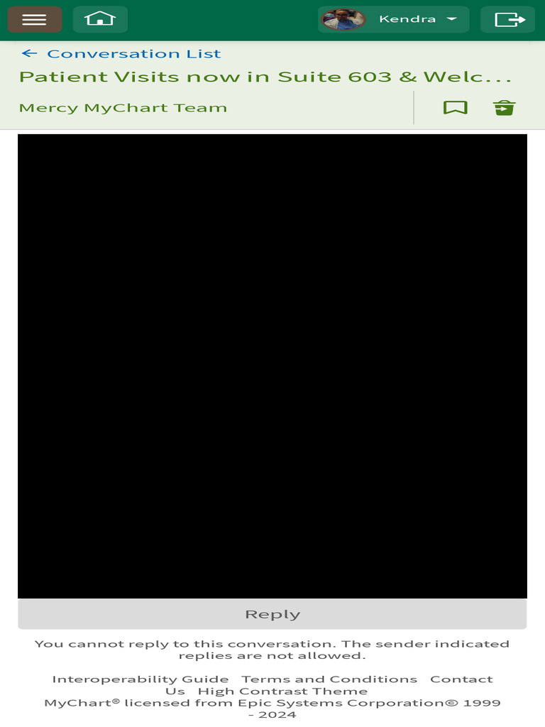 MyChart Conversation PDF