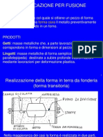 2a - Fabbricazione Per Fusione