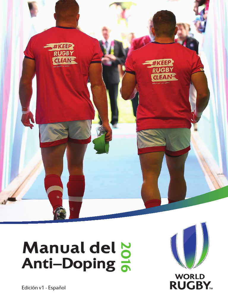 Manual Anti-Doping Rugby 2016 | PDF | Cannabis (Droga) | Mdma