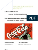 29849025 Coca Cola the Situation Analysis