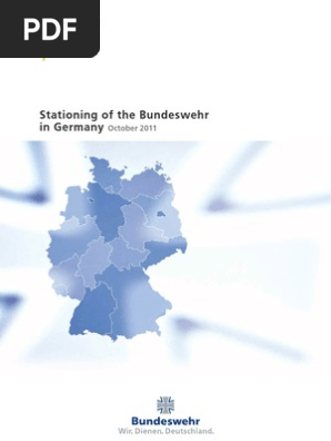 Stationierung Der Bundeswehr In Deutschland Englische Schlussfassung Battalion Military