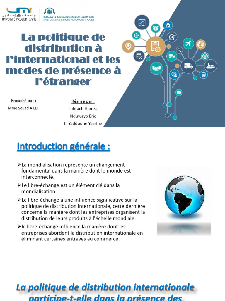 Politique de Distribution Internationale | PDF | Starbucks | Business