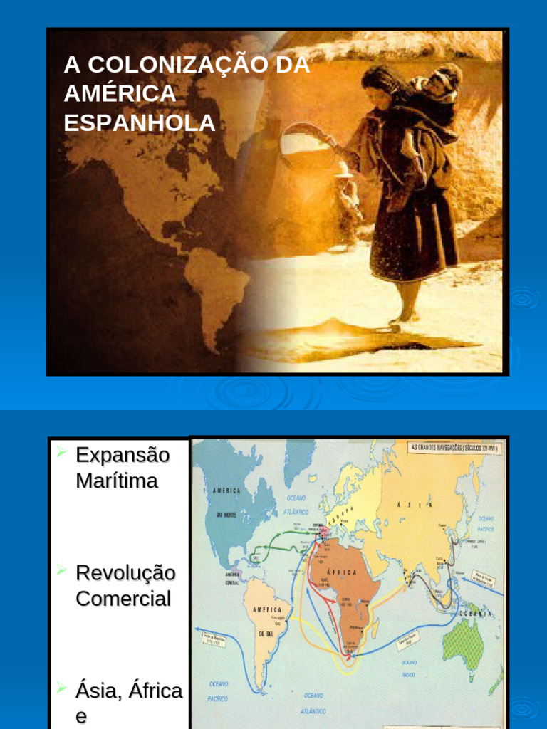 Colonização da América Espanhola e Inglesa | PDF | Espanha | América do ...