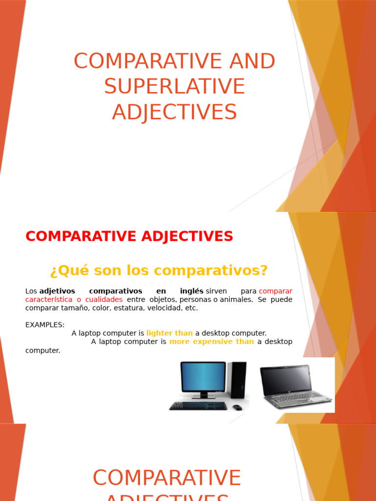 Comparative and Superlative Adjectives Guide | PDF | Linguistic ...