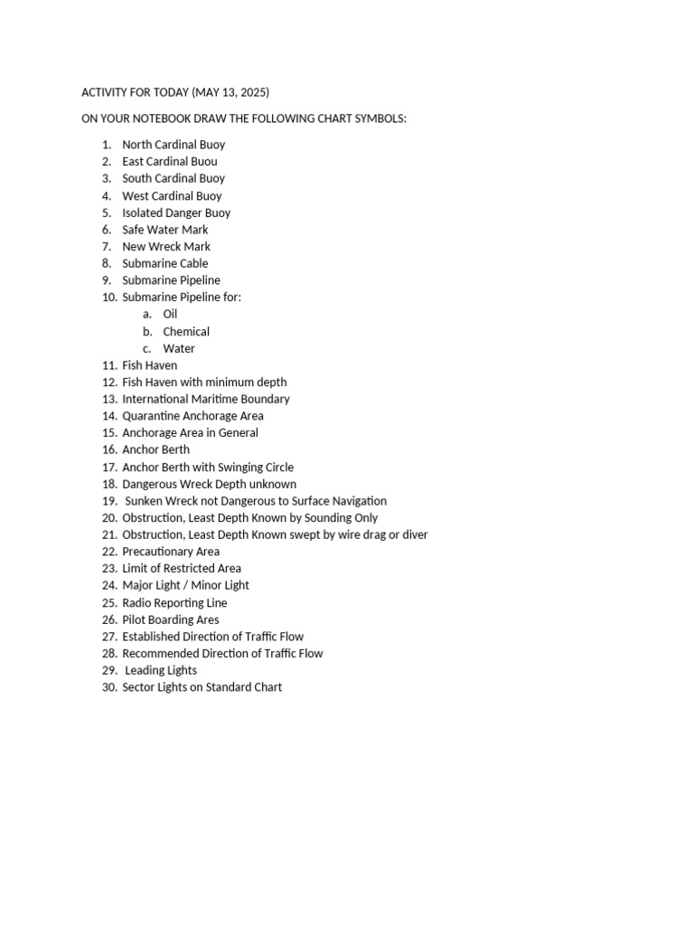 Activity May 13 2025 | PDF