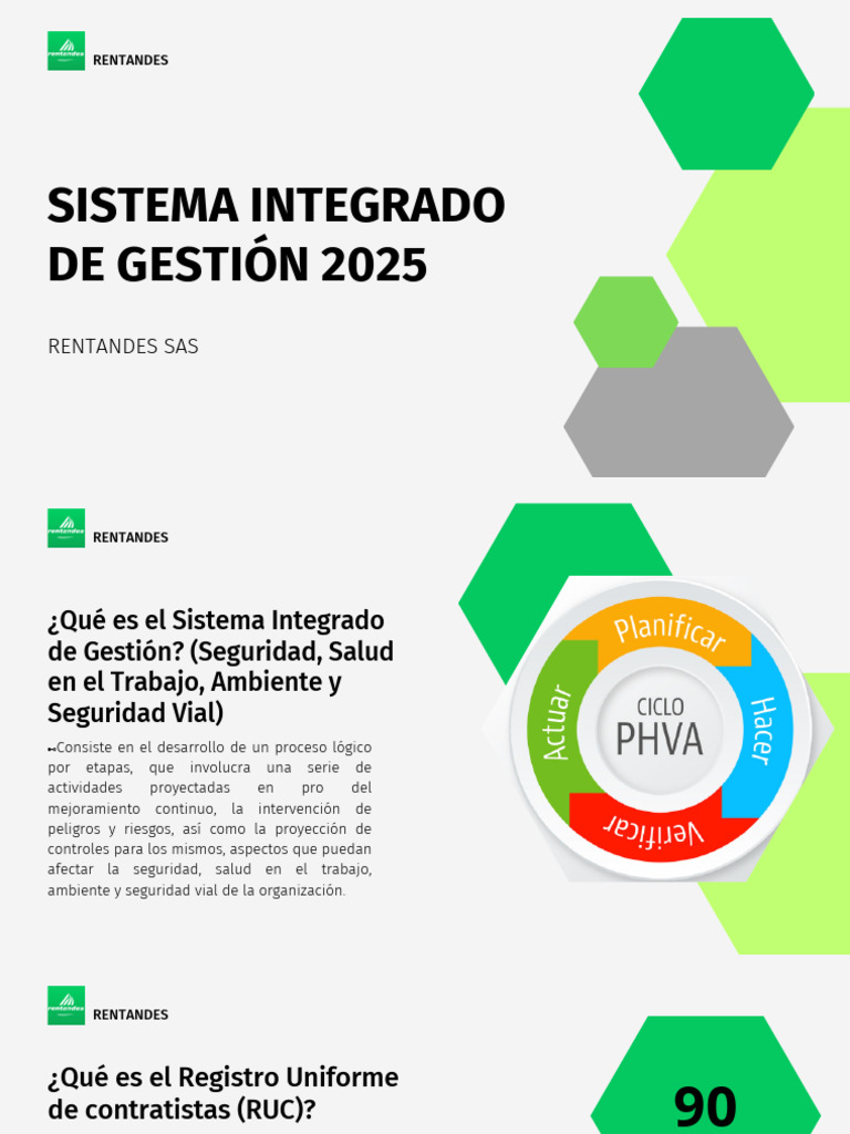 Sistema de Gestión en Seguridad y Salud | PDF | Seguridad y salud ...