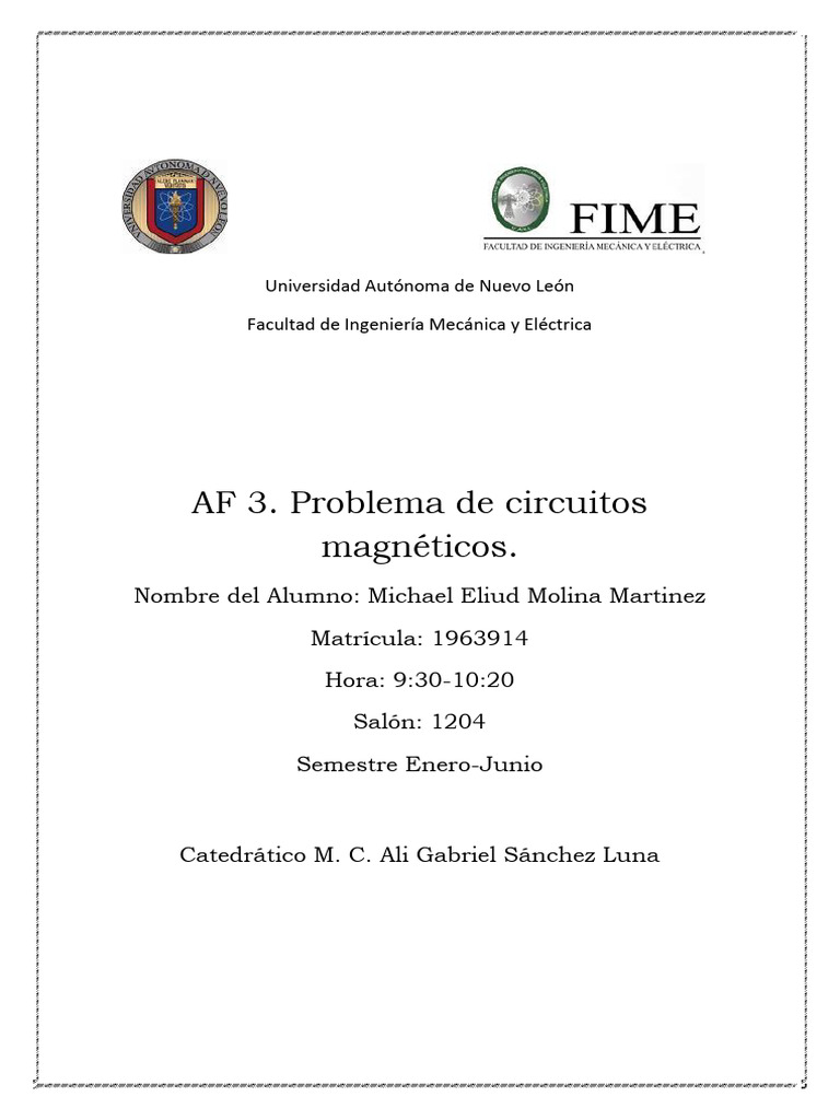 AF3 MaqElec 1963914 | PDF