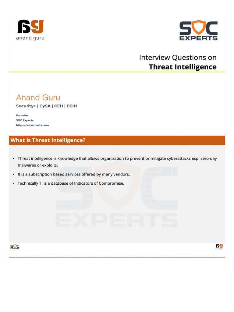Threat Intel | PDF
