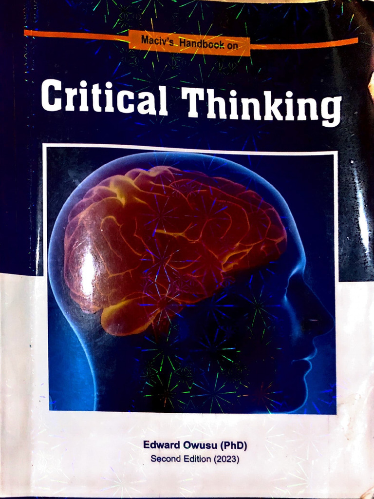 Critical Thinking Pdf