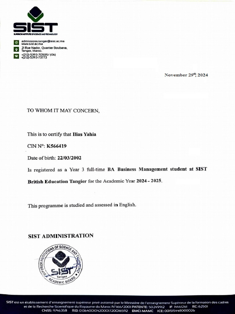Cert 1 | PDF