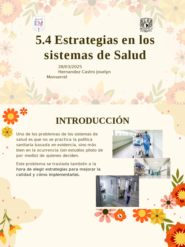 5.4 Estrategias en Salud | PDF | Cuidado de la salud