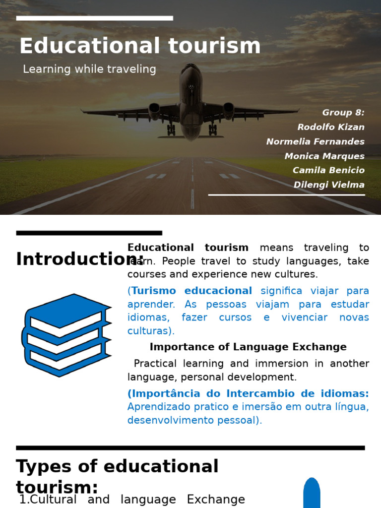 Overview of Educational Tourism | PDF