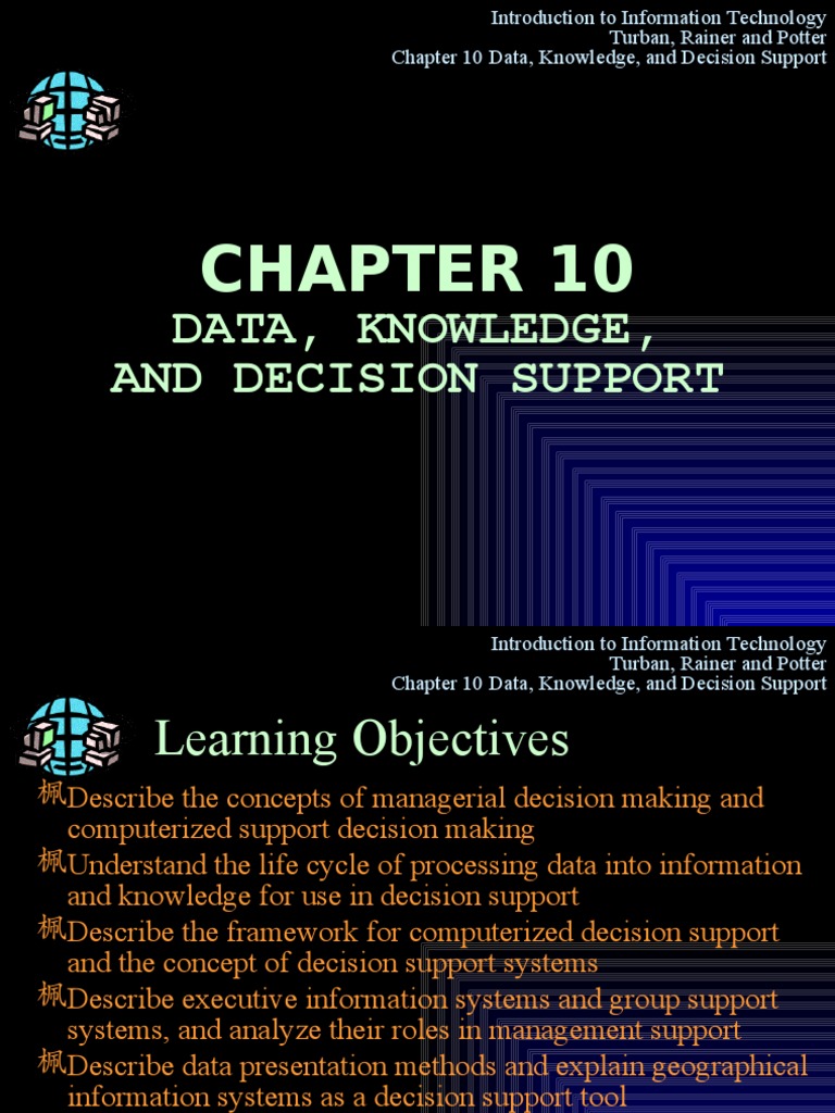 Data and Decision Support Systems | PDF | Decision Support System ...