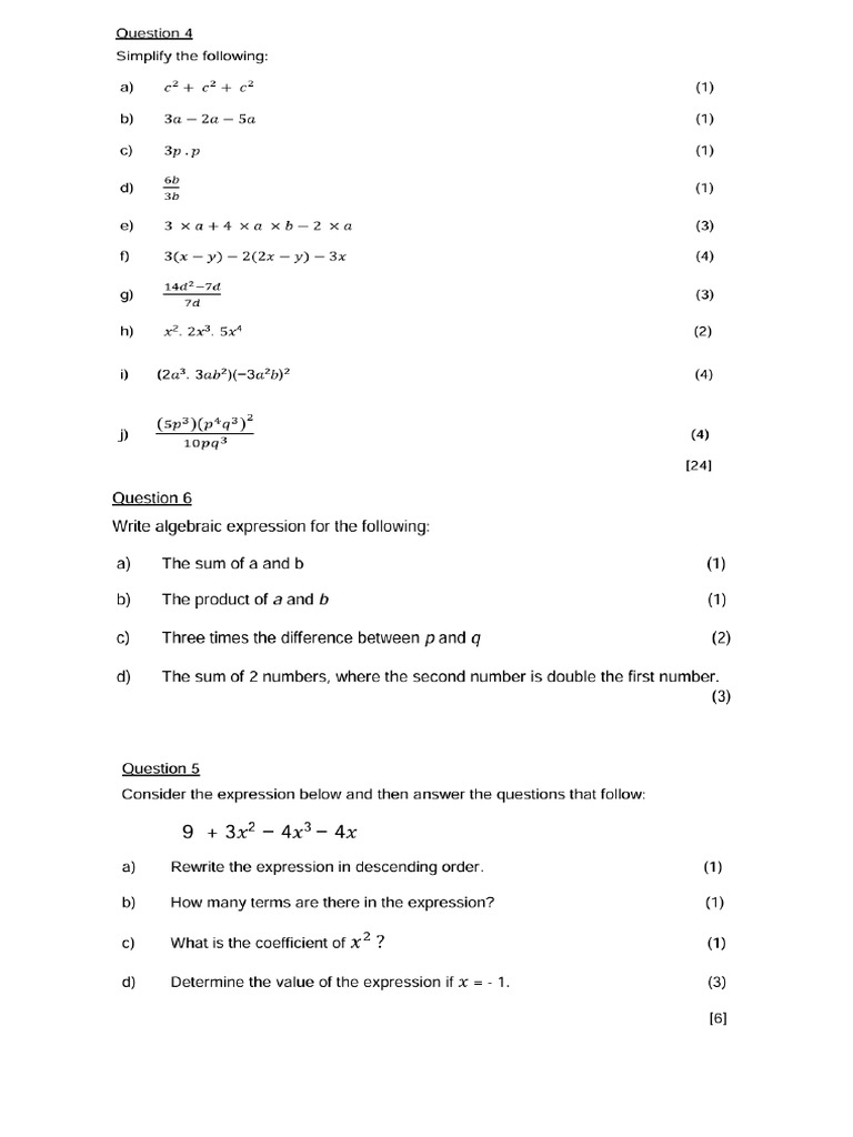 Class Work | PDF