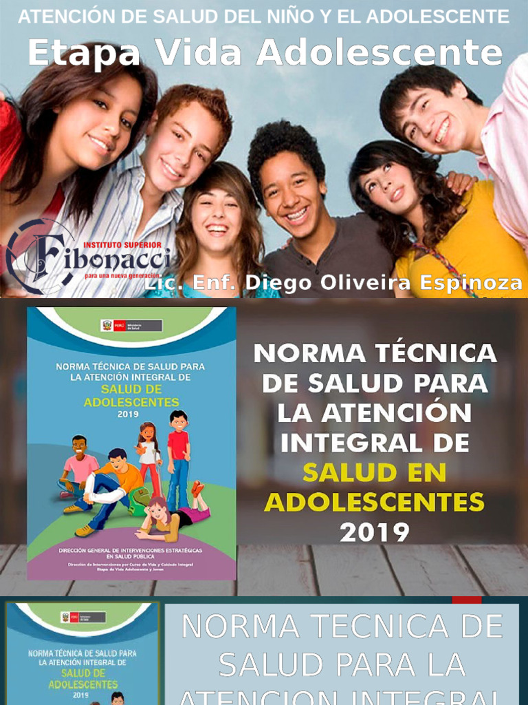 Norma Técnica de Salud para Adolescentes | PDF | Adolescencia ...