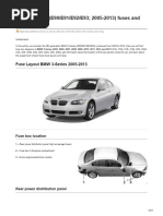 bmw 3 series cigarette lighter fuse How to Replace Cig. on 2004-13 BMW 3-Series Fuse Box Diagrams