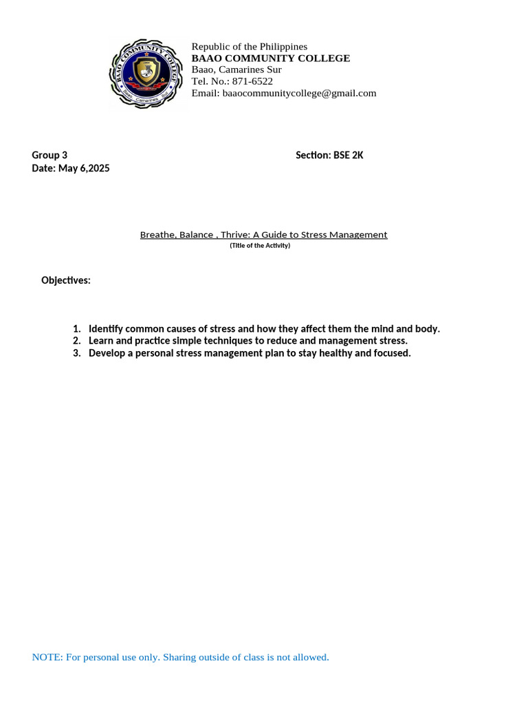 ACTIVITY-TEMPLATE 2 | PDF