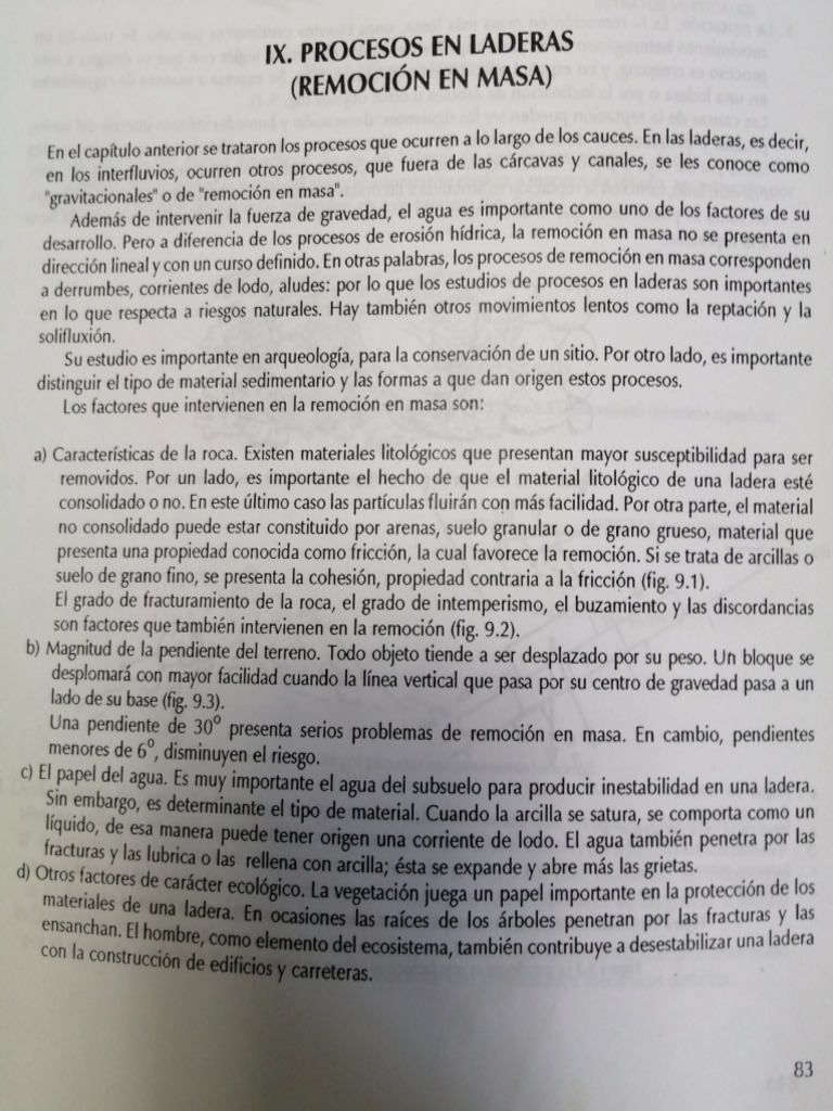 Remoción en Masa-Karst | PDF
