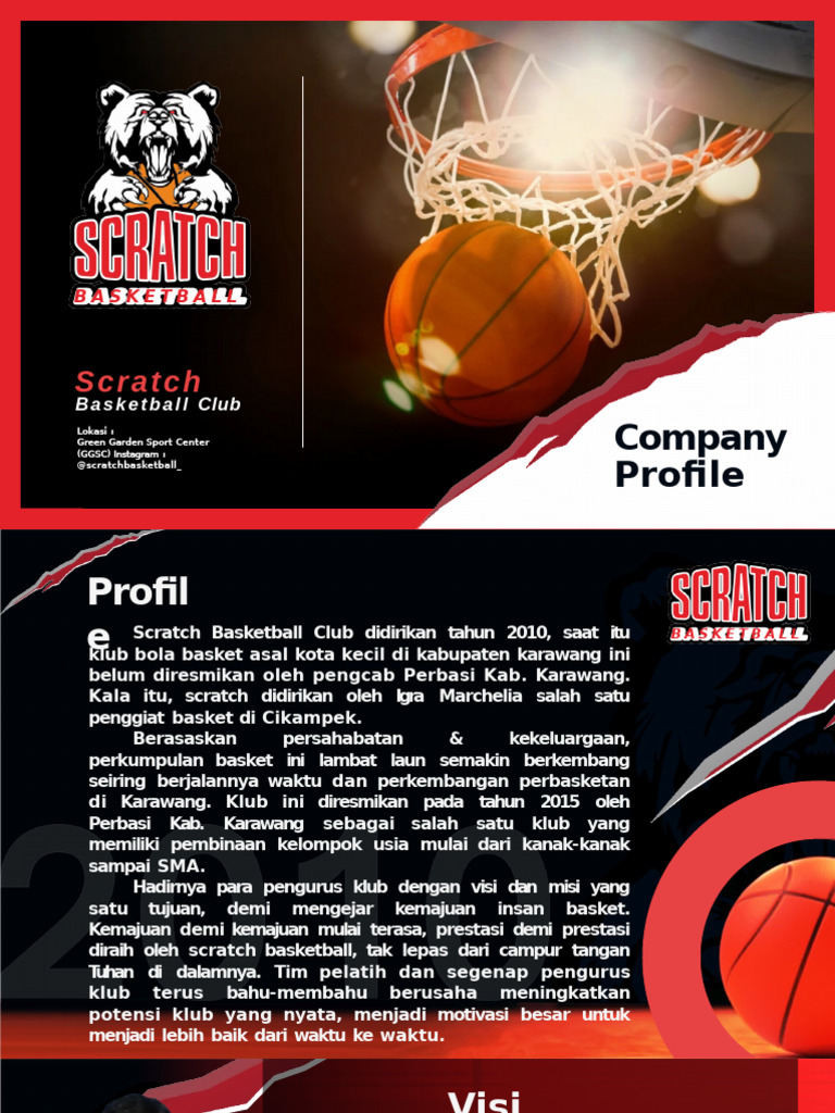 Profil Scratch Basketball Club | PDF
