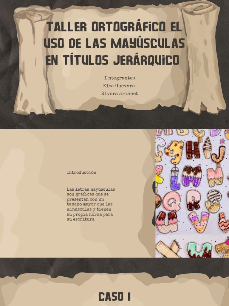 Presentación de Historia Proyecto Trabajo Papel Antiguo Vintage Marrón ...