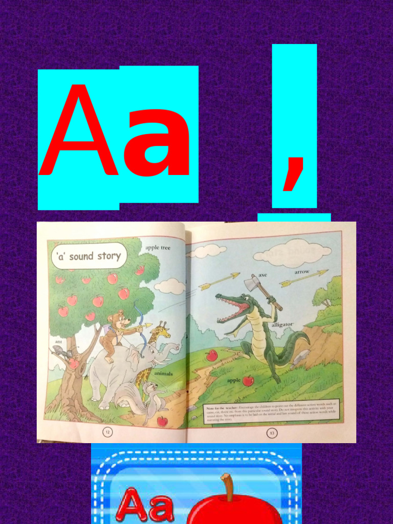 Intro. of Letter A | PDF