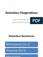 Distúrbios Citogenéticos