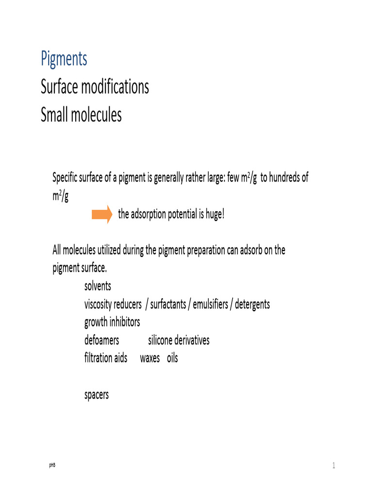 5.2 surface modification small molecules | PDF