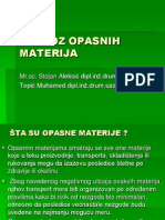 Prevoz Opasnih Materija