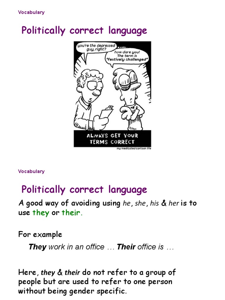 Using Gender-Neutral Language | PDF