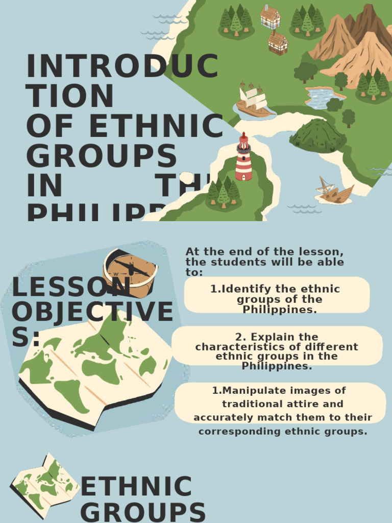 Introduction To Ethnic Groups in The PH | PDF | Luzon | Mindanao