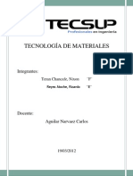 Tecnología de Materiales