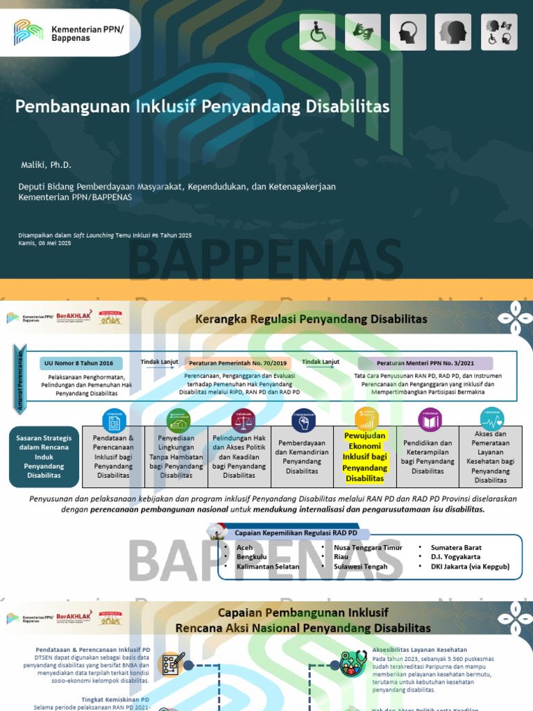 Pembangunan Inklusif untuk Disabilitas | PDF