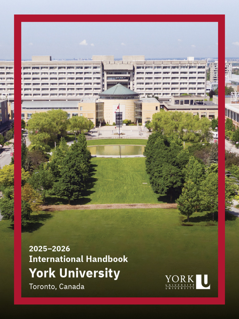 York University International Handbook 2025-2026 | PDF | York ...