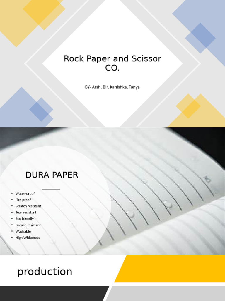 Eco-Friendly Dura Paper Features & Uses | PDF