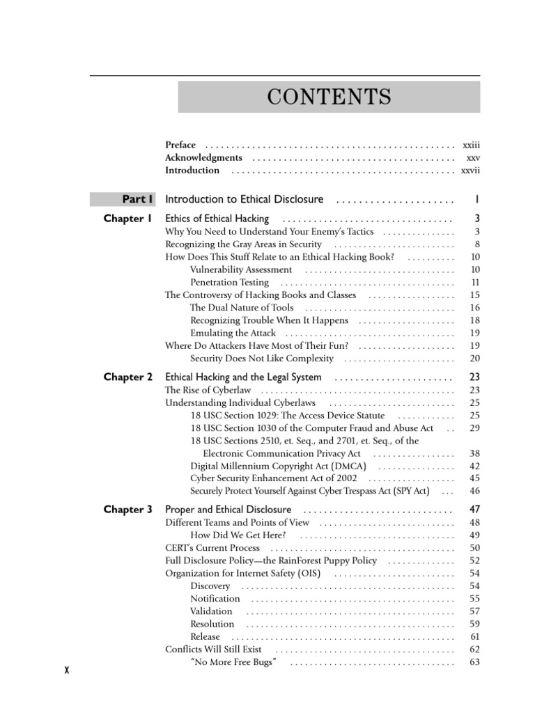 Ethical Hacking and Legal Disclosure Guide | PDF | Digital Millennium ...