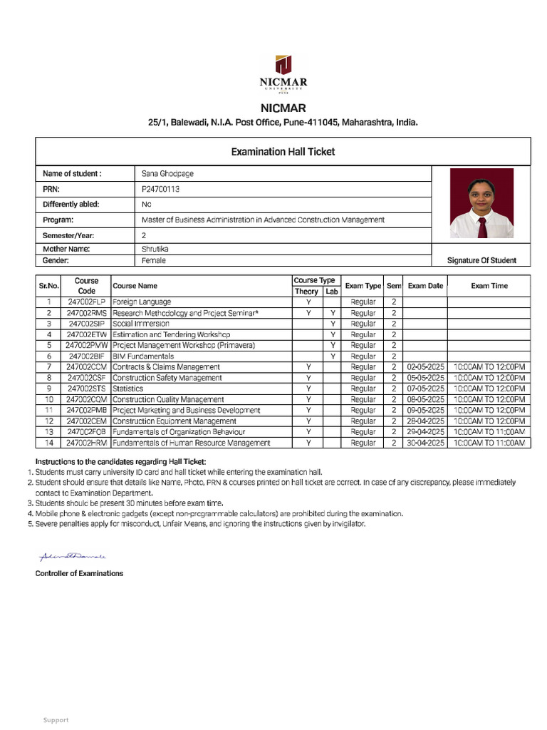 2nd Sem End Sem | PDF