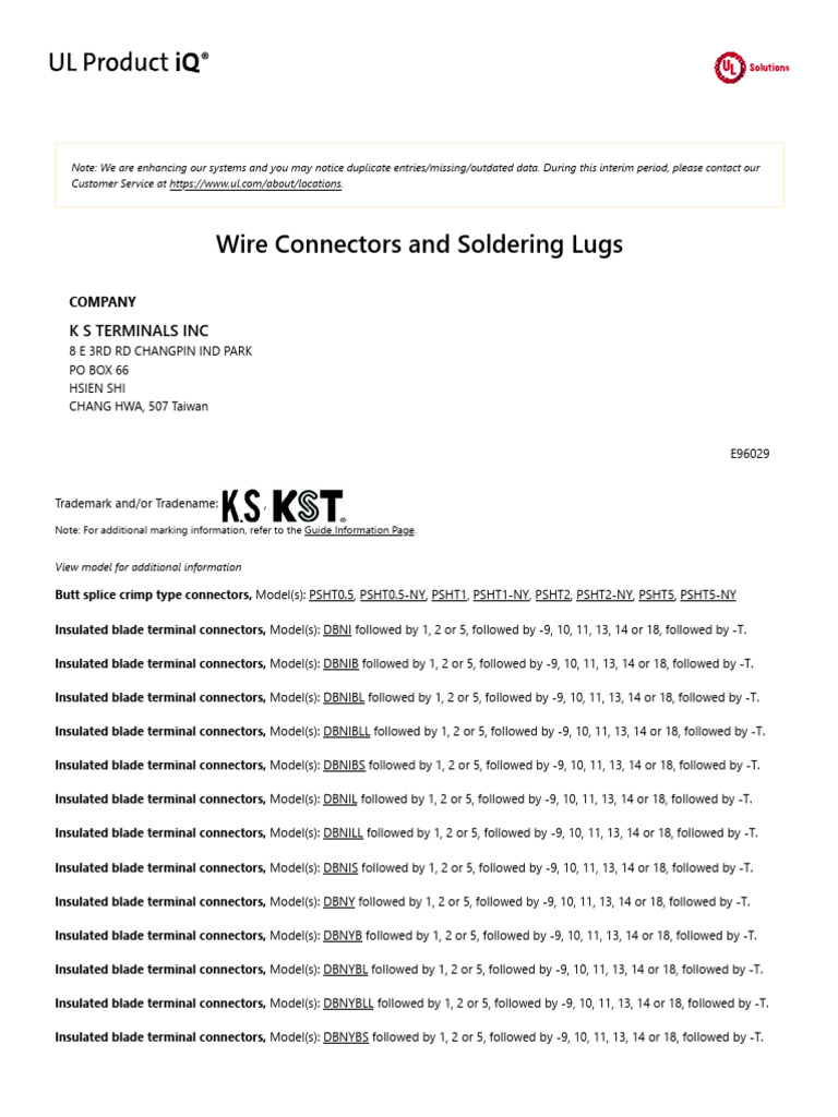 Wire Connectors and Soldering Lugs Guide | PDF | Electrical Connector ...