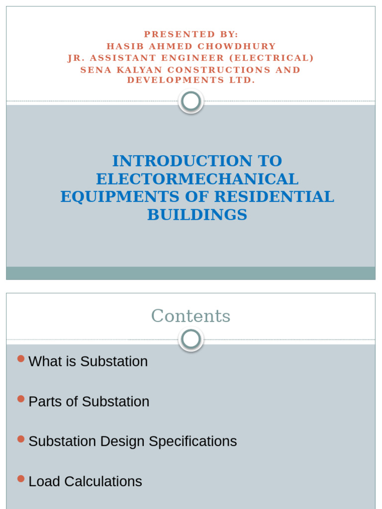 Substation Load Calculation Guide | PDF | Electric Power Distribution ...