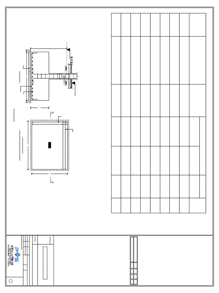 Footing Reinforcement Details | PDF | Concrete | Building Technology