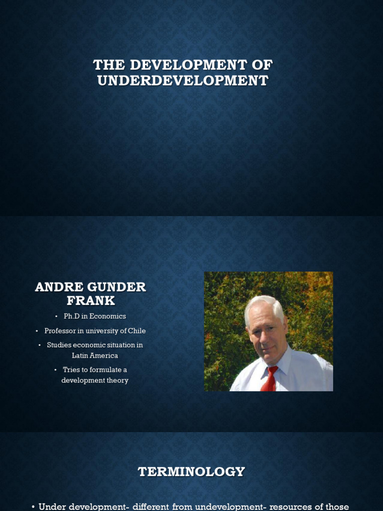 The Development of Underdevelopment | PDF | Capitalism | Exploitation ...