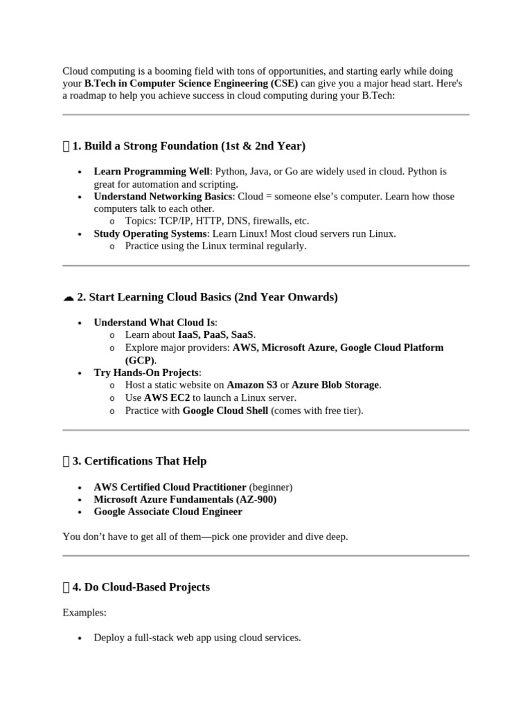 Cloud Computing Is A Booming Field With Tons of Opportunities | PDF ...