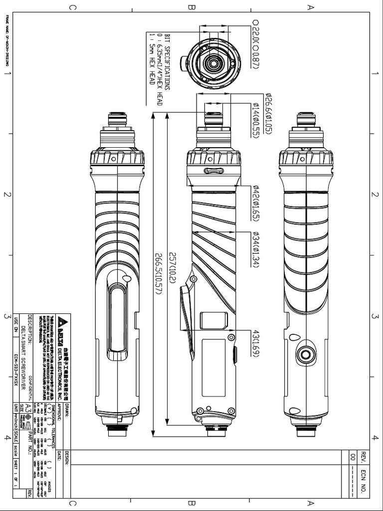 Delta Ia-Iem Ecm-sd3-Fxxsx H P-2d Tce 20240115 | PDF