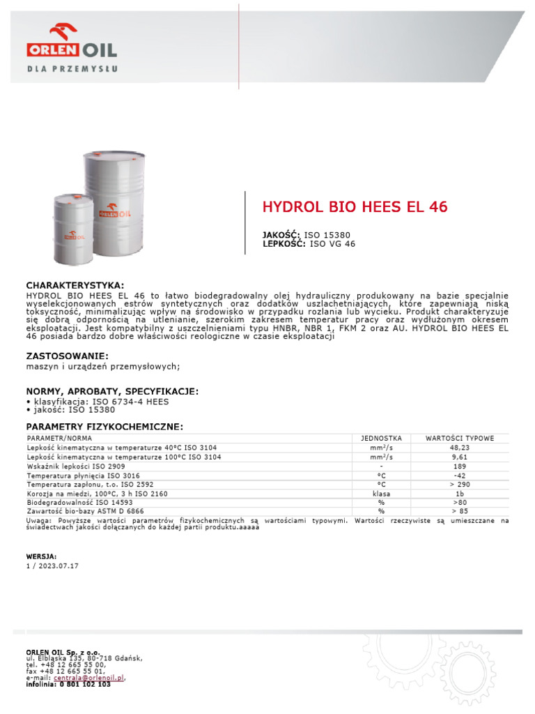 Pds Hydrol Bio Hees El 46 | PDF