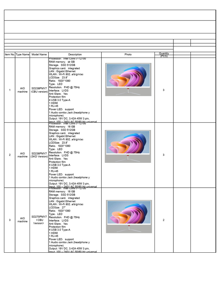 Reference AIO Machine Lapto Tablet | PDF | Laptop | Usb