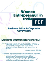 Women Entrepreneur in India