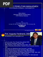 Download Workshop Metolit Dosen Stie Perbanas Sby-1 by danixtrax SN86150611 doc pdf