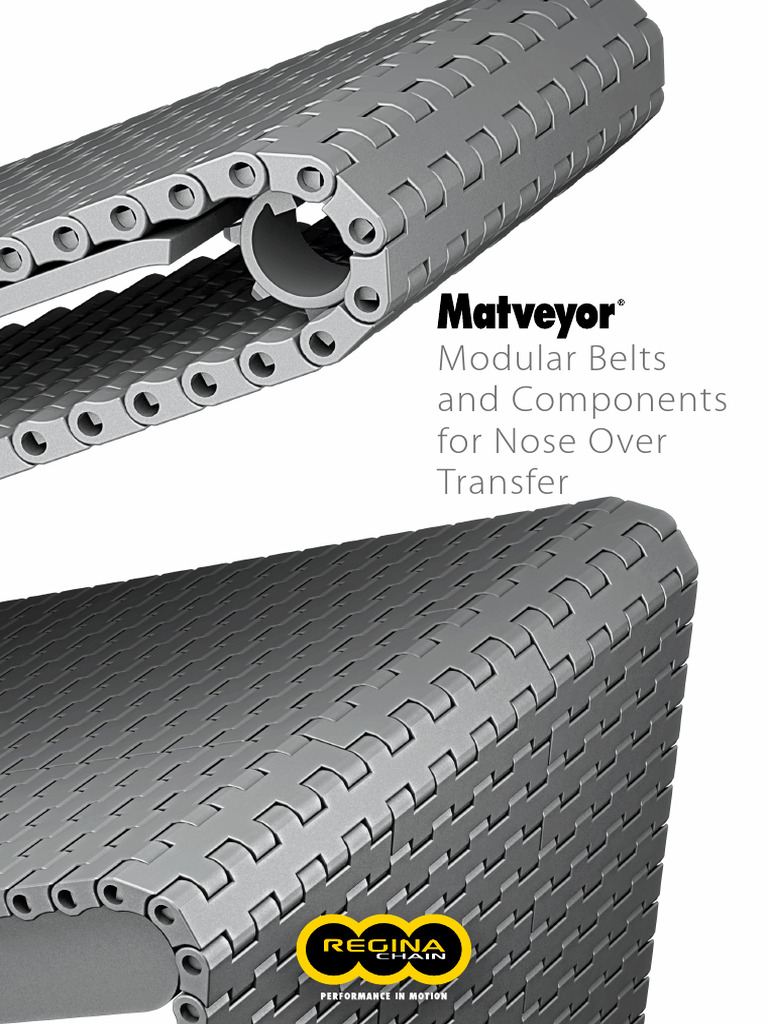 Modular Belts for End-to-End Transfer | PDF | Friction | Belt (Mechanical)